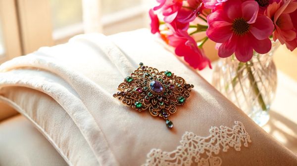 Top 10 broches anciennes pour un style élégant et unique