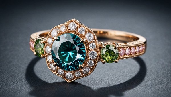 Bague de fiançailles : choisissez entre diamant bleu, vert ou rose